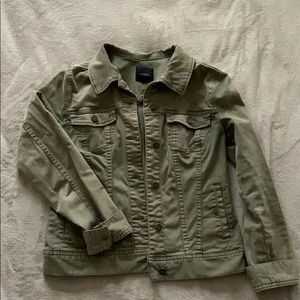Women’s Denim Green Jacket
